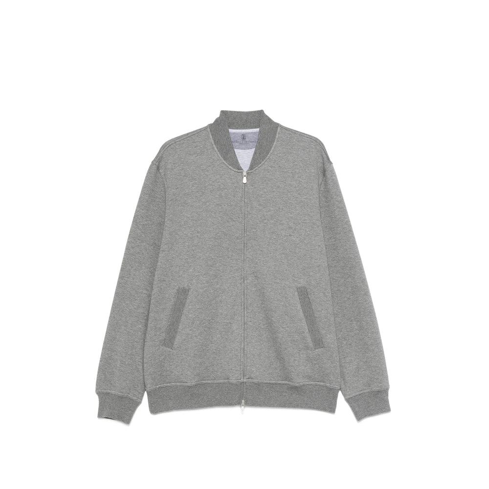 Brunello Cucinelli Brunello Cucinelli Grey Sweaters & Knitwear - Sweatshirts Men