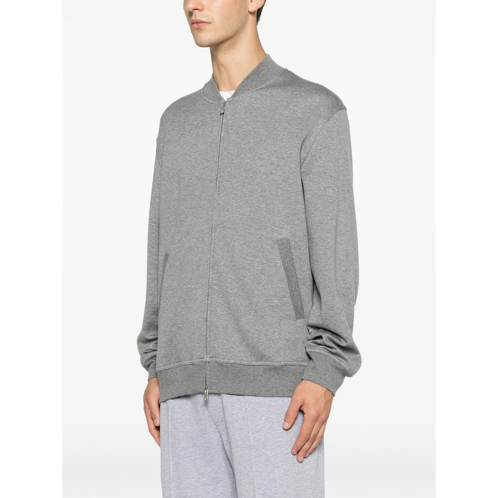 Brunello Cucinelli Brunello Cucinelli Grey Sweaters & Knitwear - Sweatshirts Men