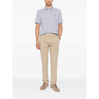 Brunello Cucinelli Grey Polo Shirts Men