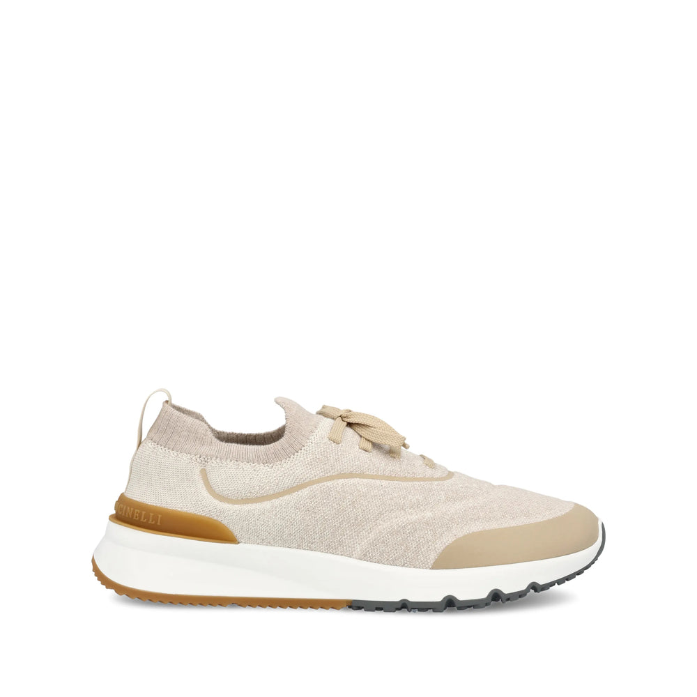 Brunello Cucinelli Neutrals Trainers - Low-Tops Men