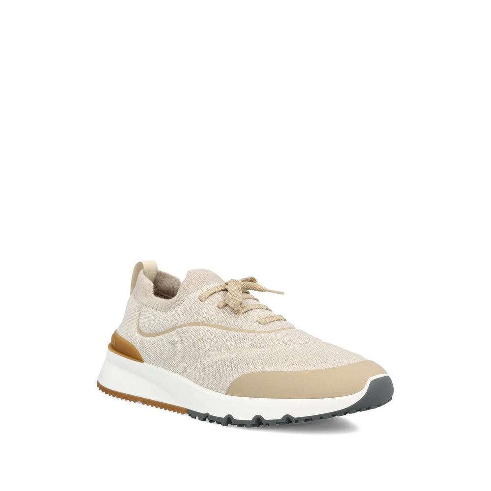Brunello Cucinelli Neutrals Trainers - Low-Tops Men