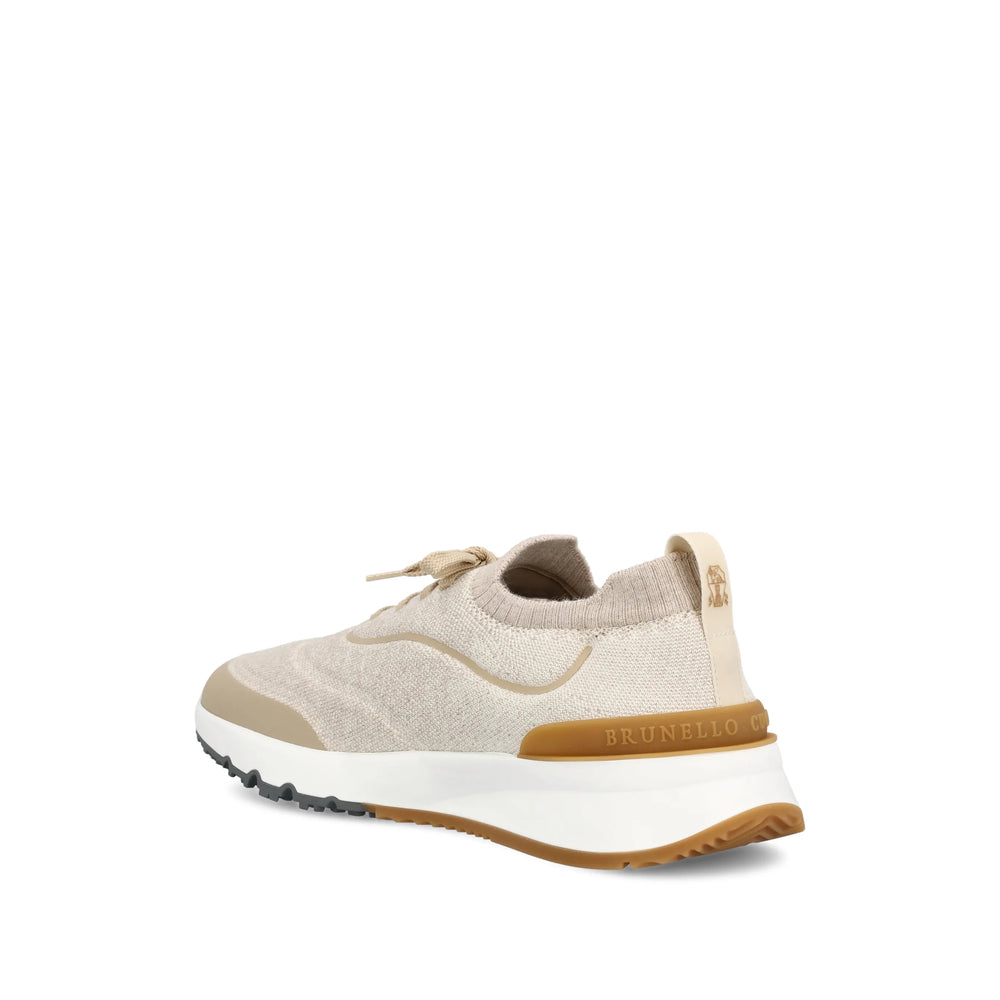 Brunello Cucinelli Neutrals Trainers - Low-Tops Men