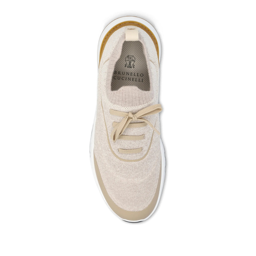 Brunello Cucinelli Neutrals Trainers - Low-Tops Men