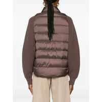 Brunello Cucinelli Brunello Cucinelli Brown Jackets - Puffer Jackets Women