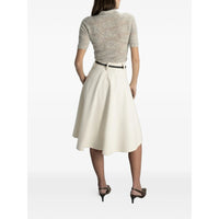 Brunello Cucinelli Brunello Cucinelli Neutrals Tops - Polo Tops Women