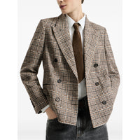 Brunello Cucinelli Brown Jackets - Blazers Women