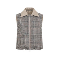 Brunello Cucinelli Brunello Cucinelli Neutrals Jackets - Waistcoat & Gilets Women