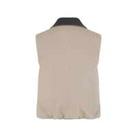 Brunello Cucinelli Brunello Cucinelli Neutrals Jackets - Waistcoat & Gilets Women