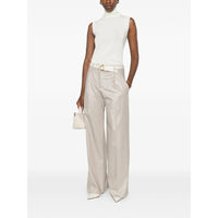 Brunello Cucinelli Neutrals Trousers - Palazzo Pants Women