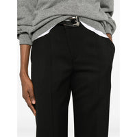 Brunello Cucinelli Black Trousers - Straight Trousers Women