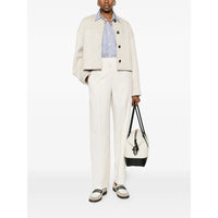 Brunello Cucinelli Neutrals Trousers - Straight Trousers Women