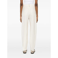 Brunello Cucinelli Neutrals Trousers - Straight Trousers Women