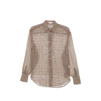 Brunello Cucinelli Brunello Cucinelli Brown Tops - Shirts Women