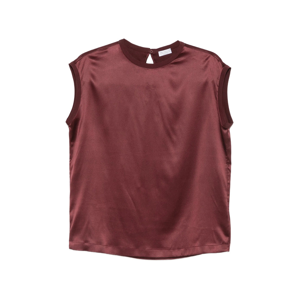 Brunello Cucinelli Brunello Cucinelli Red Tops - Blouses Women