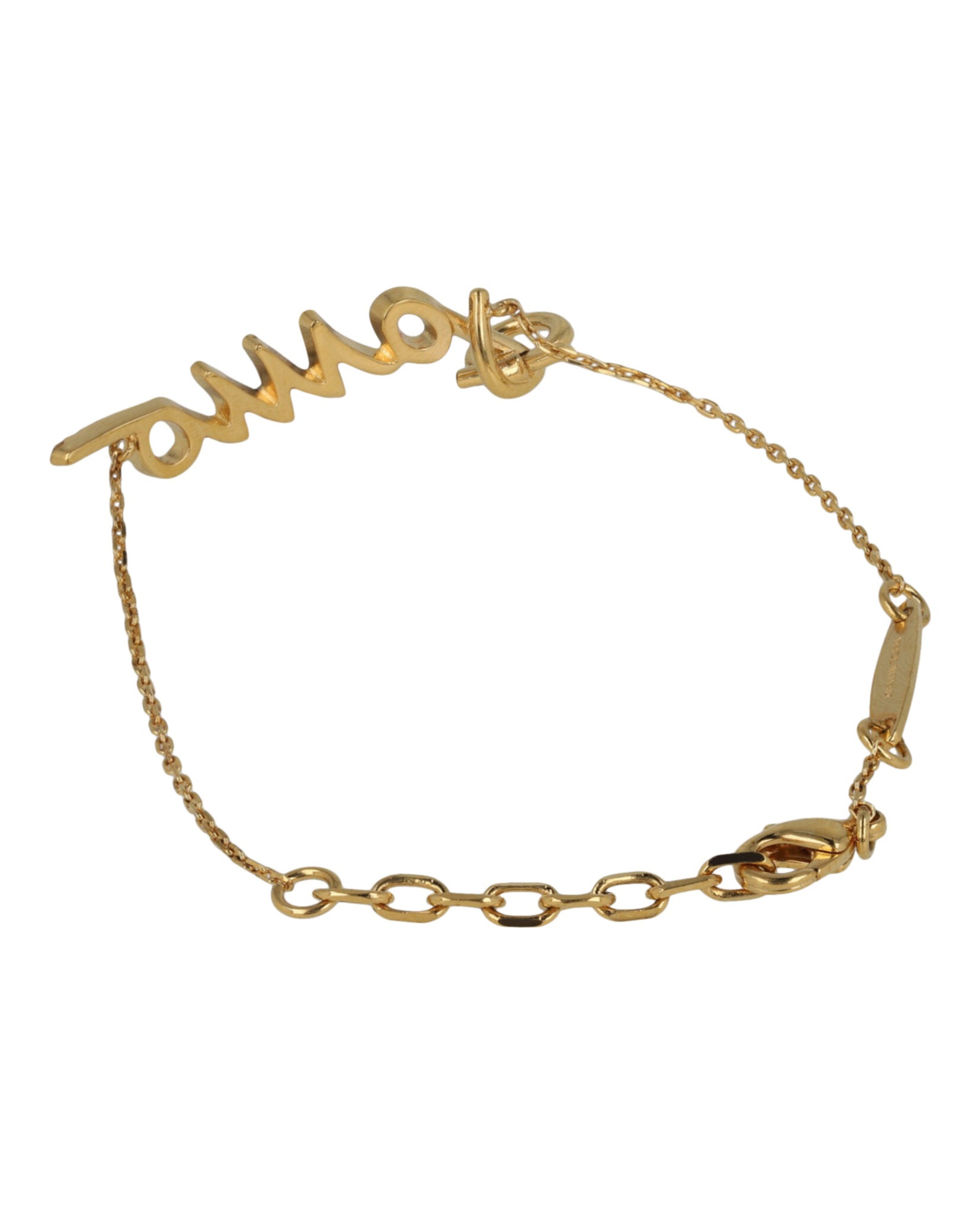 Ferragamo Womens Crystal Embellished Amo Bracelet