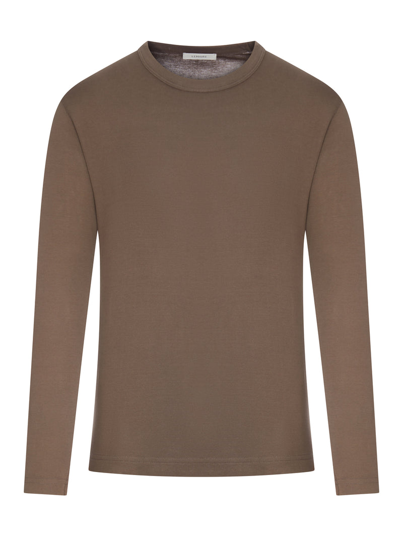 Lemaire Lemaire Women Long-Sleeved Cotton T-Shirt