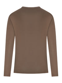 Lemaire Lemaire Women Long-Sleeved Cotton T-Shirt