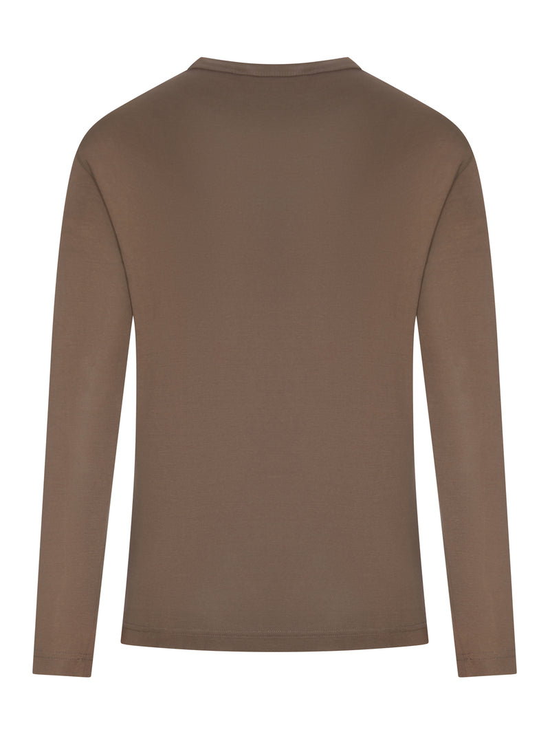 Lemaire Lemaire Women Long-Sleeved Cotton T-Shirt