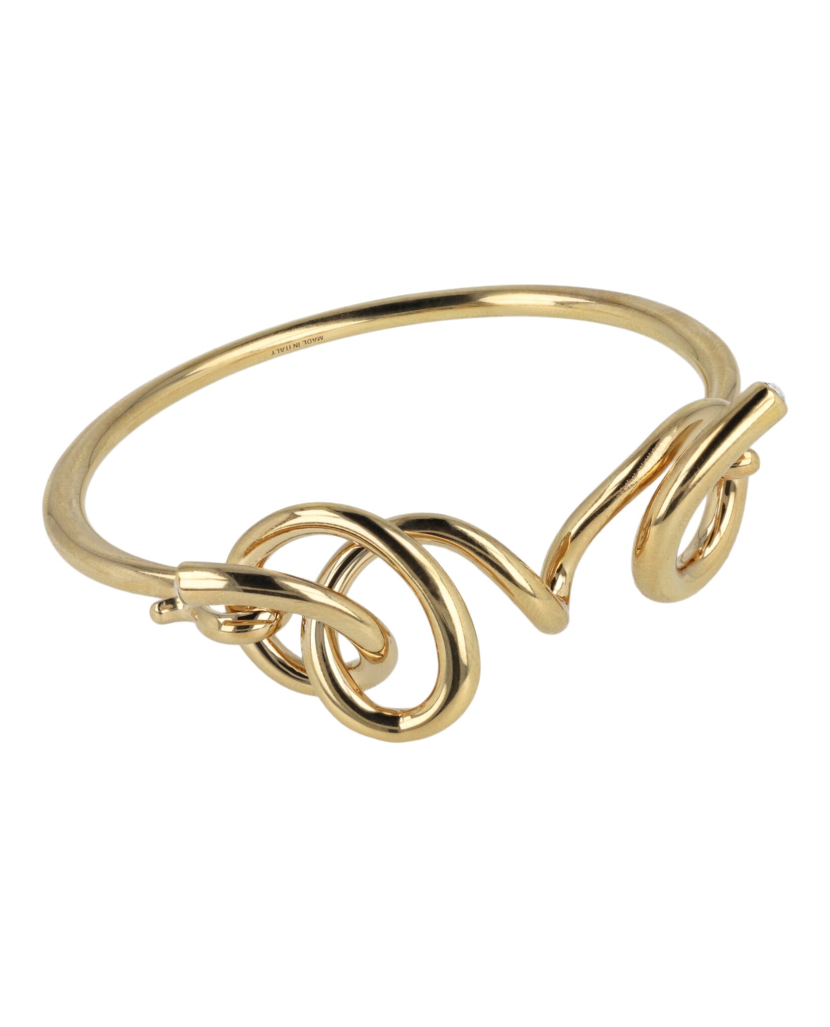 Ferragamo Womens Sculptural Bangle