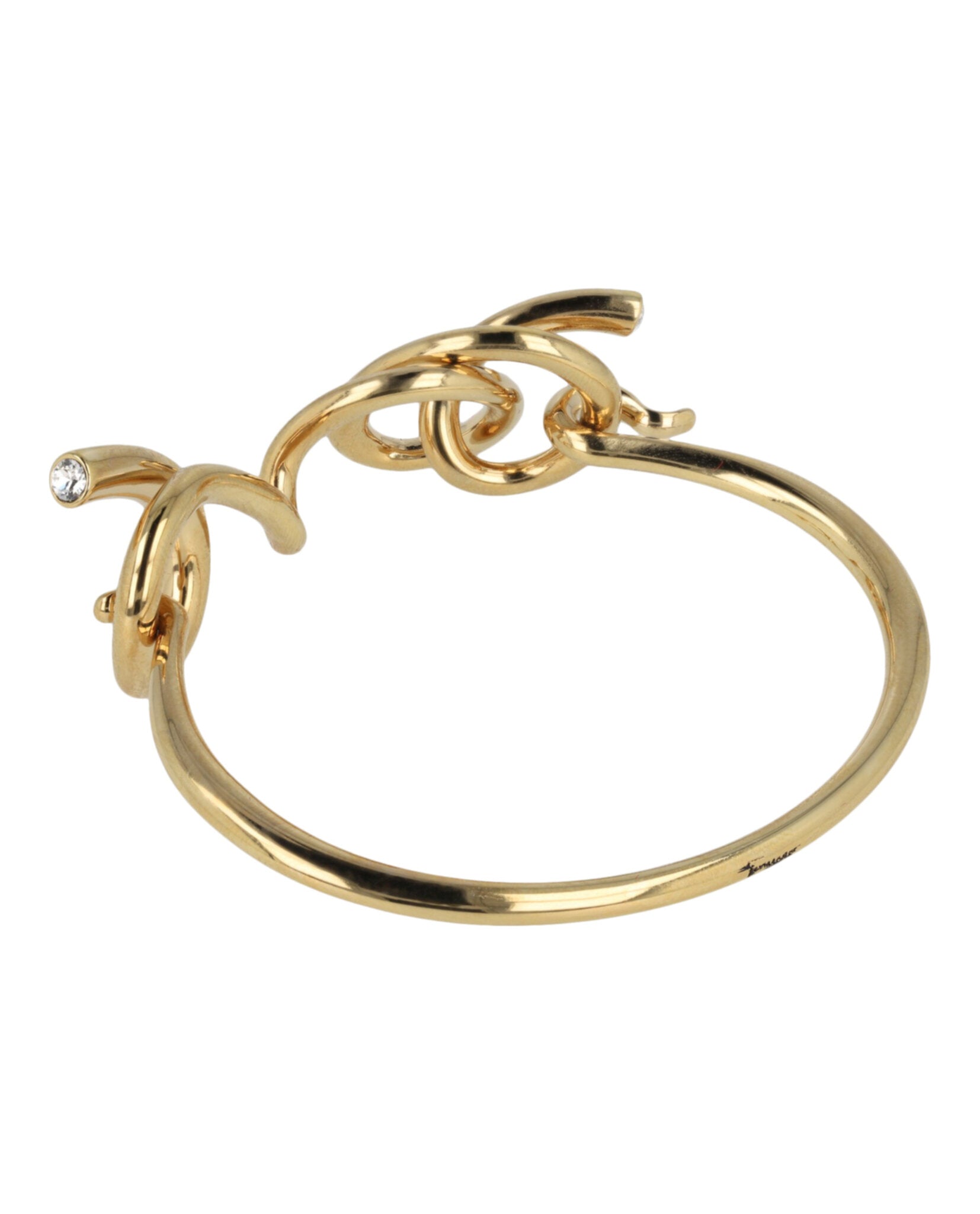 Ferragamo Womens Sculptural Bangle