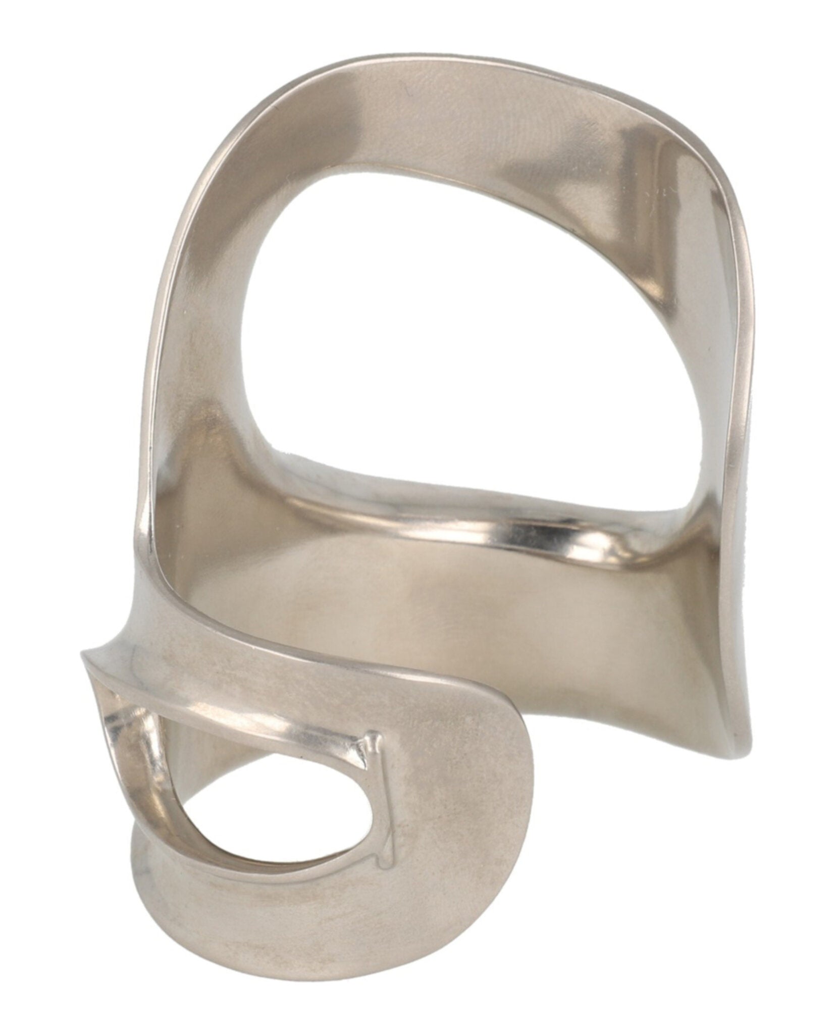 Ferragamo Womens Small Sculptural Cutout Bracelet