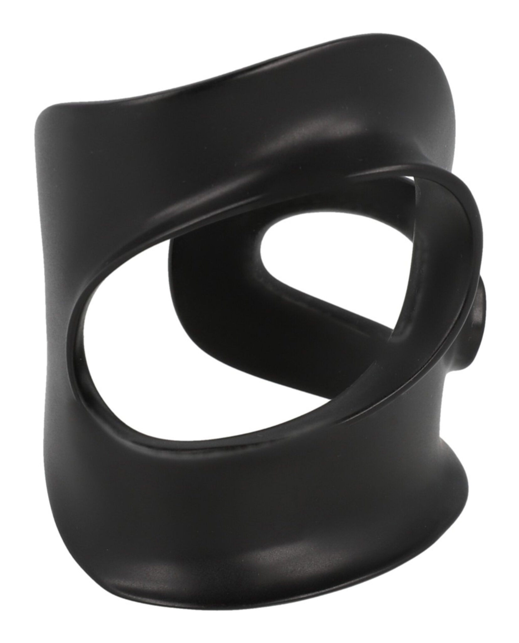 Ferragamo Womens Small Sculptural Cutout Bracelet