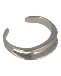 Ferragamo Womens Asymmetrical Sculptural Bracelet