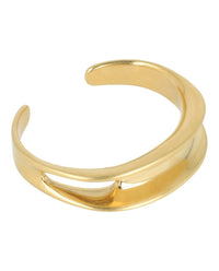 Ferragamo Womens Asymmetrical Sculptural Bracelet