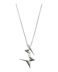 Ferragamo Womens Double Star Pendant Necklace