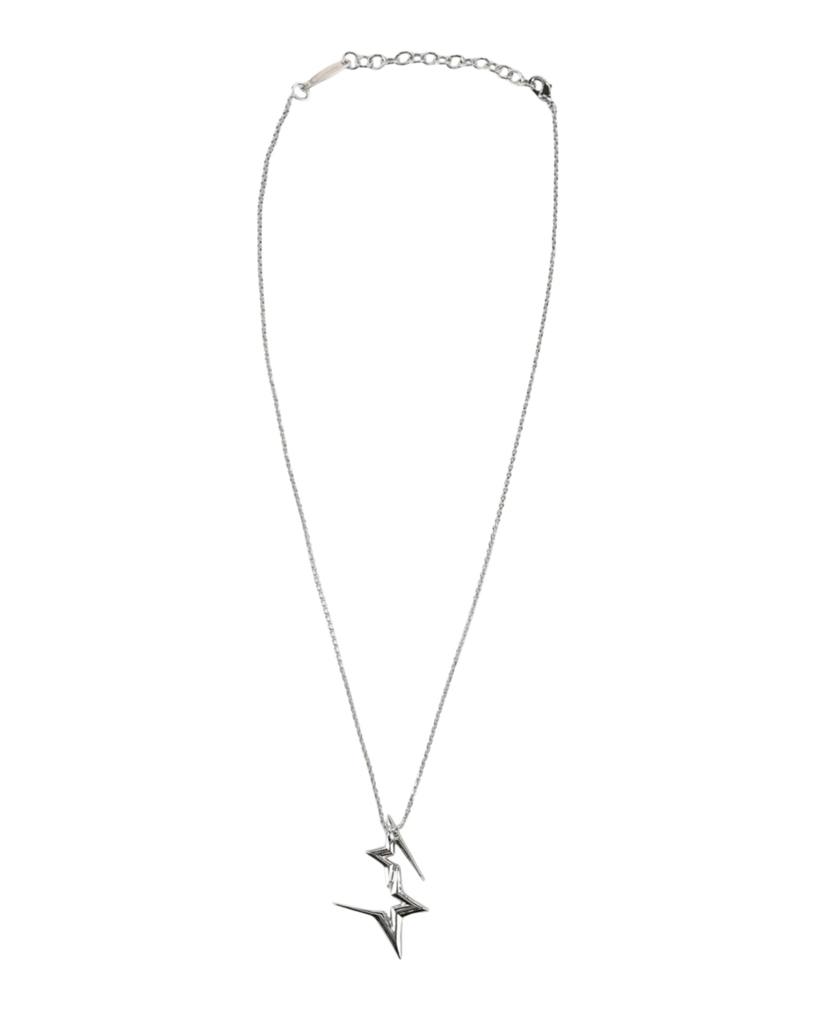 Ferragamo Womens Double Star Pendant Necklace
