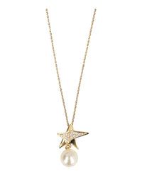 Ferragamo Womens Star Pendant Necklace
