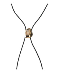 Ferragamo Womens Gancini Braided Leather Bolo