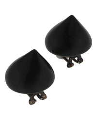 Ferragamo Womens Medium Sculptural Clip on Earrings