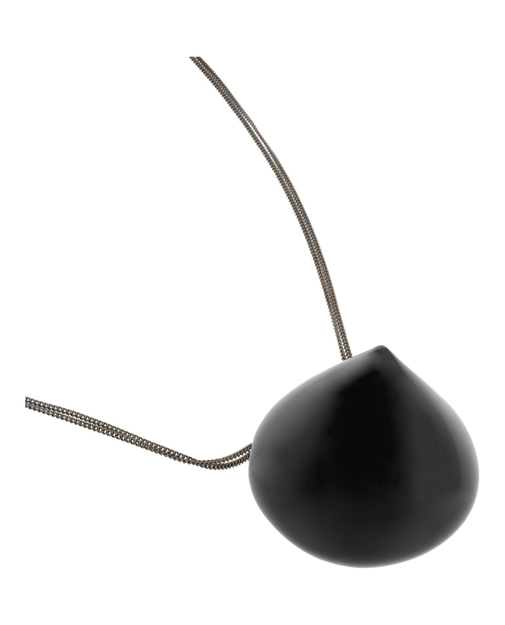 Ferragamo Womens Sculptural Pendant Necklace