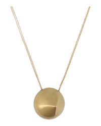 Ferragamo Womens Sculptural Pendant Necklace
