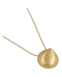 Ferragamo Womens Sculptural Pendant Necklace