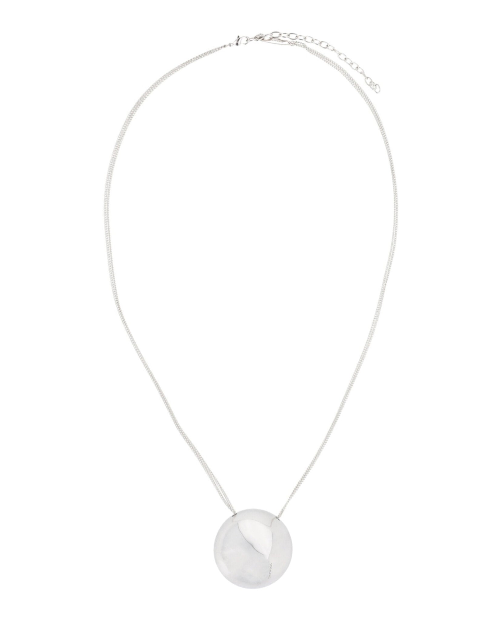Ferragamo Womens Sculptural Pendant Necklace