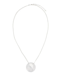 Ferragamo Womens Sculptural Pendant Necklace