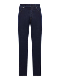 Stone Island Men Slim Jeans With Compass Logo
