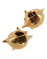 Ferragamo Womens Rock Huggie Earrings