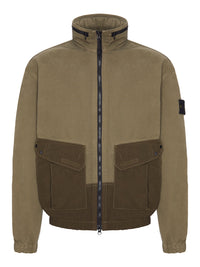 Stone Island Stone Island Men Stone Island Cotton Jacket With Badge