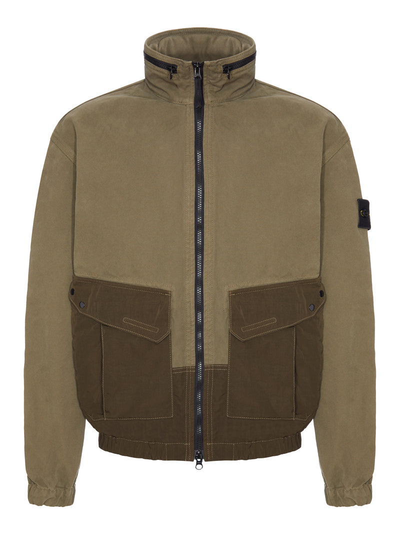 Stone Island Stone Island Men Stone Island Cotton Jacket With Badge