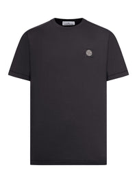 Stone Island Stone Island Men Short-Sleeve T-Shirt With Compass Patch