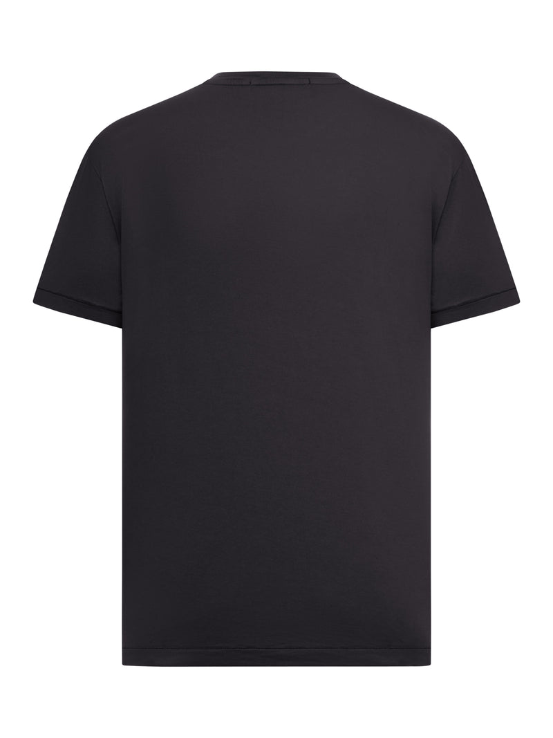Stone Island Stone Island Men Short-Sleeve T-Shirt With Compass Patch