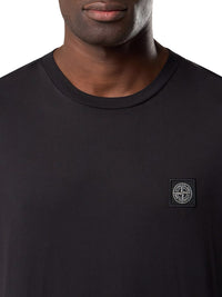 Stone Island Men Long Sleeve T-Shirt With Compass Patch