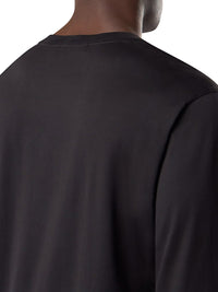 Stone Island Men Long Sleeve T-Shirt With Compass Patch