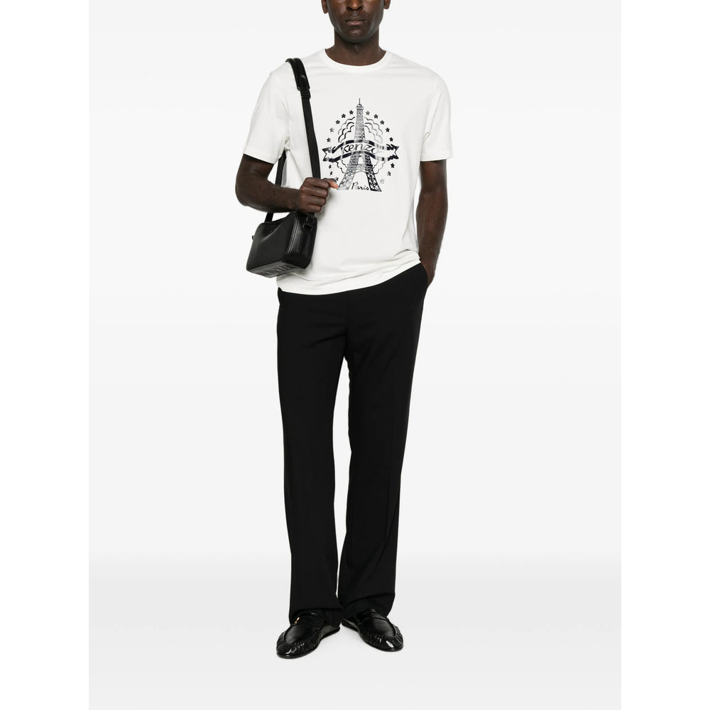 Kenzo White T-Shirts & Vests - T-Shirts Men