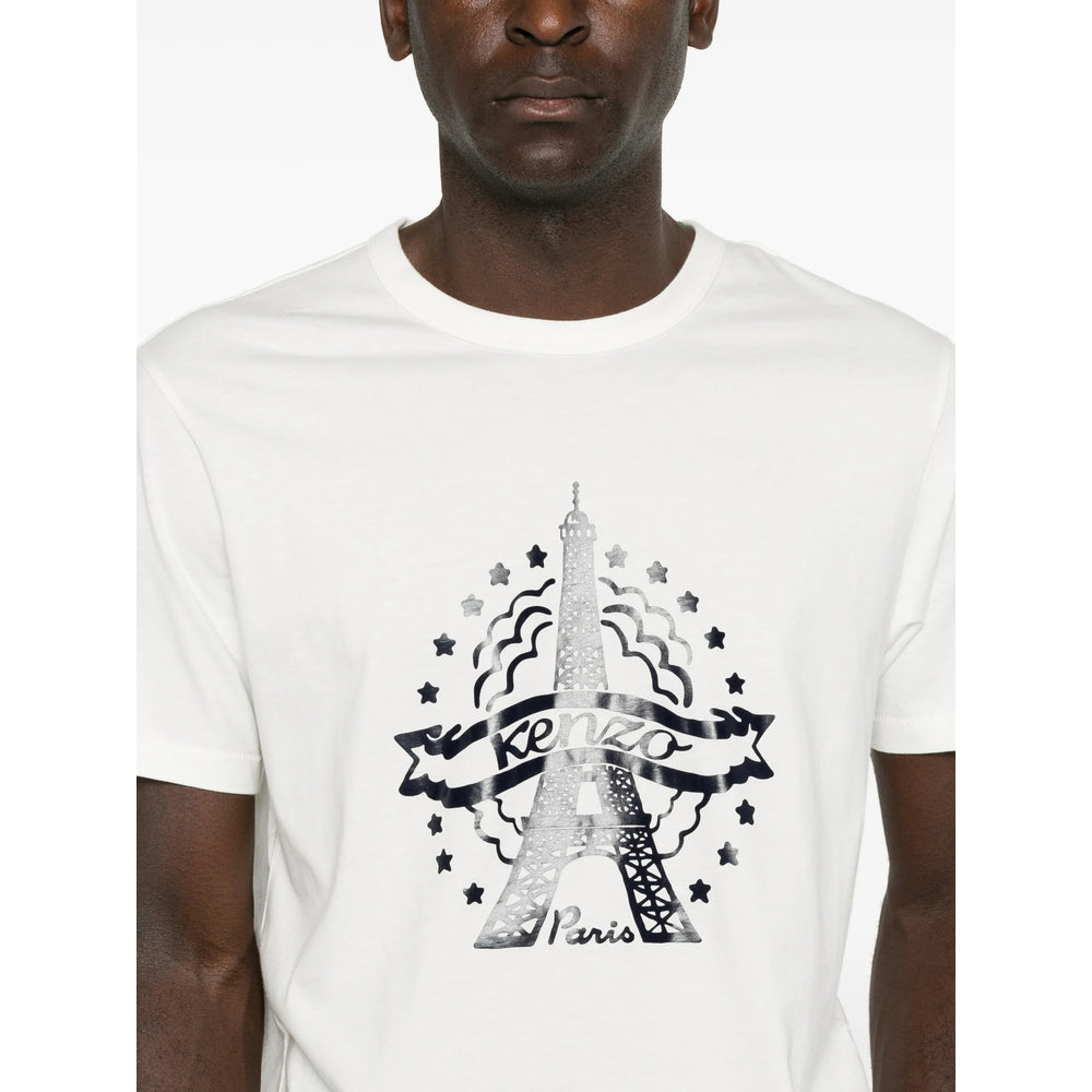 Kenzo White T-Shirts & Vests - T-Shirts Men