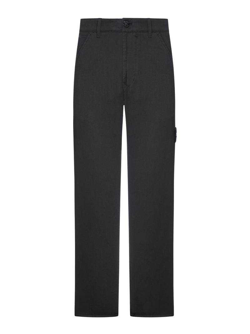 Stone Island Stone Island Men Regular Fit Pants With Badge