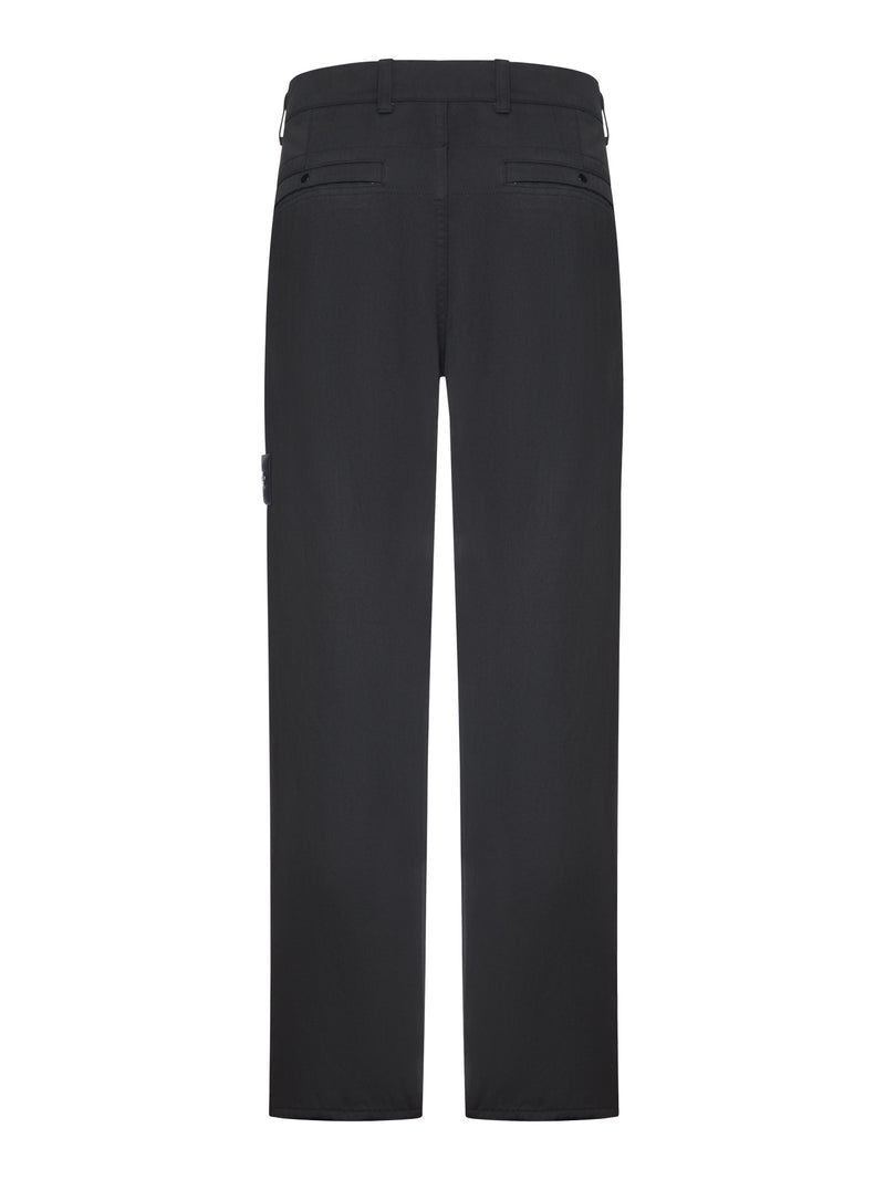 Stone Island Stone Island Men Regular Fit Pants With Badge